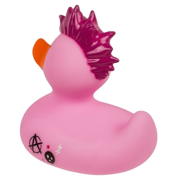 /Hc/Badanka / Vinkuva Kumiankka - Kylpylelu Monivärinen Punk-Ankka