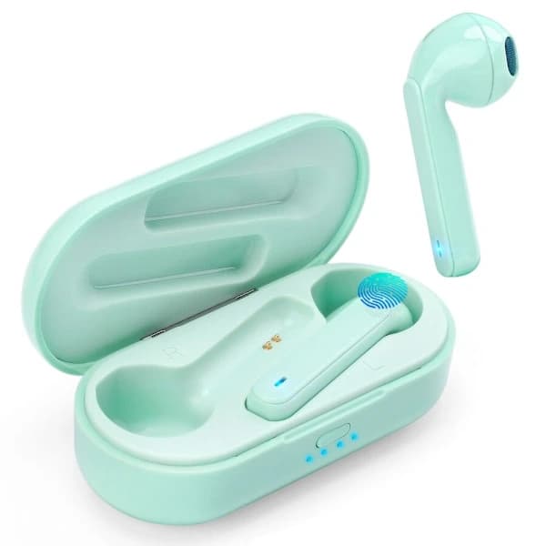 Hörlurar Trådlöst Headset GRÖN grön