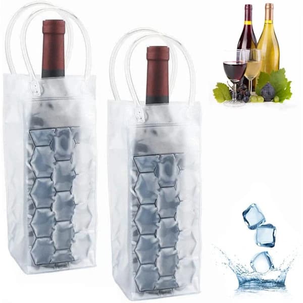 Gelévinpose til vin, kølepose, køletaske, kølepose, køletaske, A
