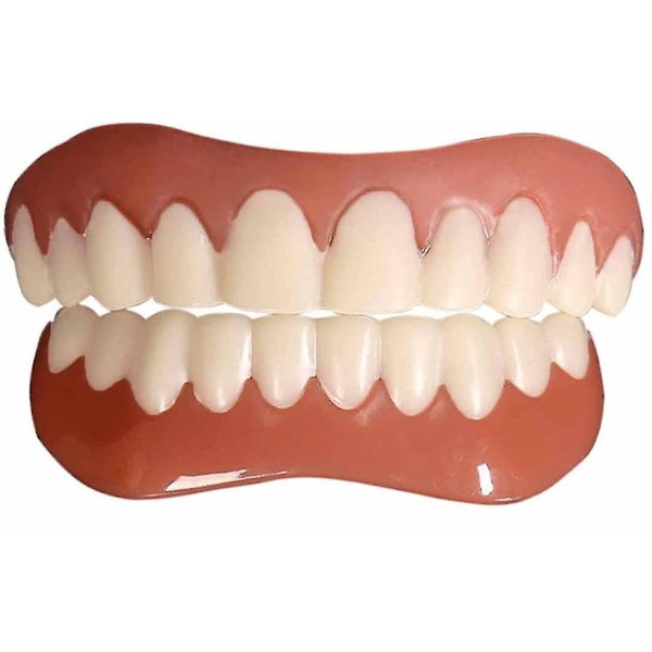 Konstgjorda tandproteser Tillfällig snabb tandprotes Top Perfect Smile faner, reparera din tand snabbt, få dig att le självsäkert