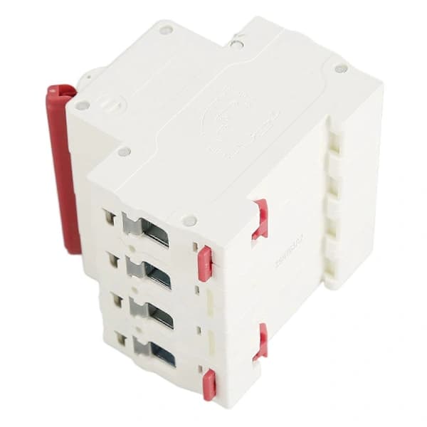 4P Lille Strømafbryder 6000A Brydeevne Solcelleanlæg Mini Strømafbryder DC1000V 50A
