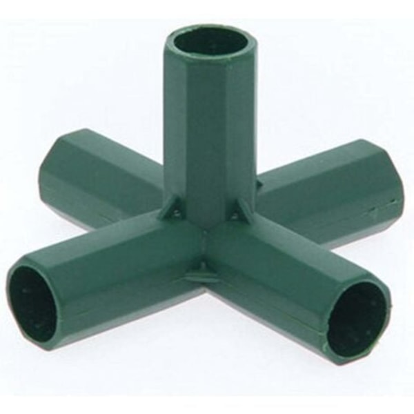 10 st 16 mm PVC-koppling 5 typer Stabilt stöd Kraftig växthusram Konstruktionskontakt/NC/