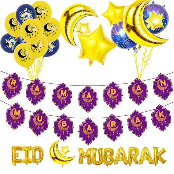 Balloner til Eid Mubarak