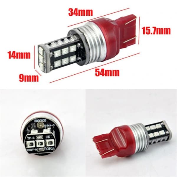 2 stk./sett LED-billys blinklys Stoppbremselys