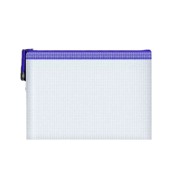 [NT] Vanntett A4 Mesh-veske, blå (5 deler) 0