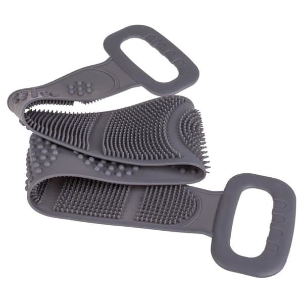 /Hc/Ryggskrubbare Silikon - Massage Scrubber grå