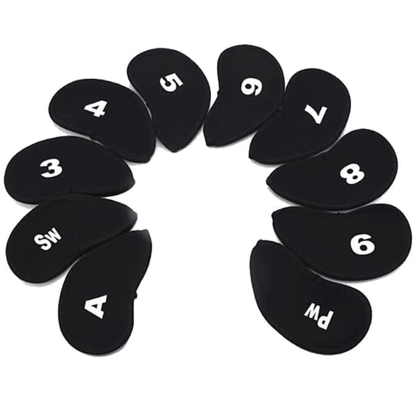 Headcovers för järnklubbor - Set om 10 st