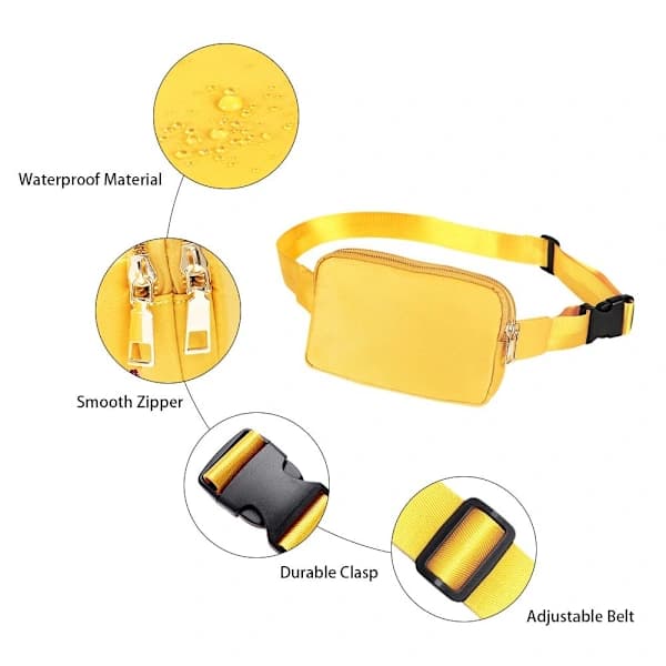 Vyölaukut Fanny Pack PUNAINEN punainen