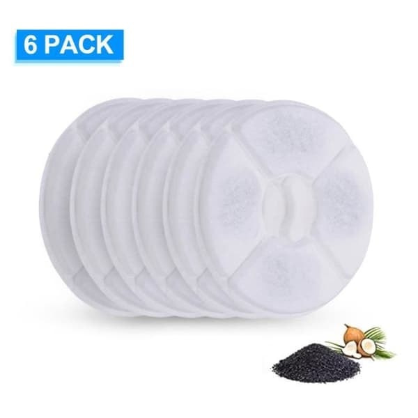 {NT}Vesiautomaatin suodatin - YOUTHINK - 6 kpl - Aktiivihiili - Yhteensopiva useiden mallien kanssa - 127mm