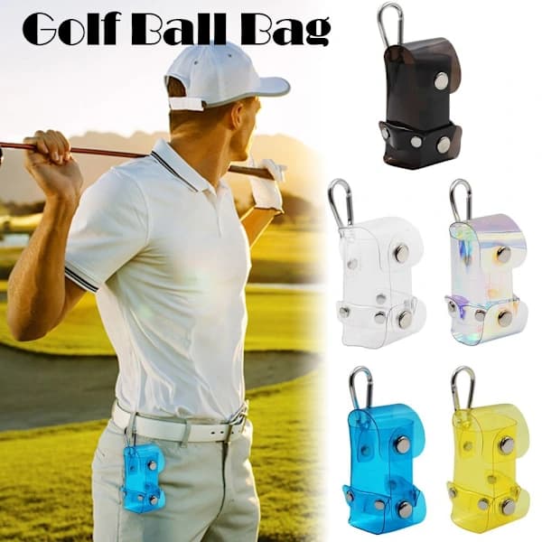 Golfboldtaske Taljeholder SORT SORT Sort