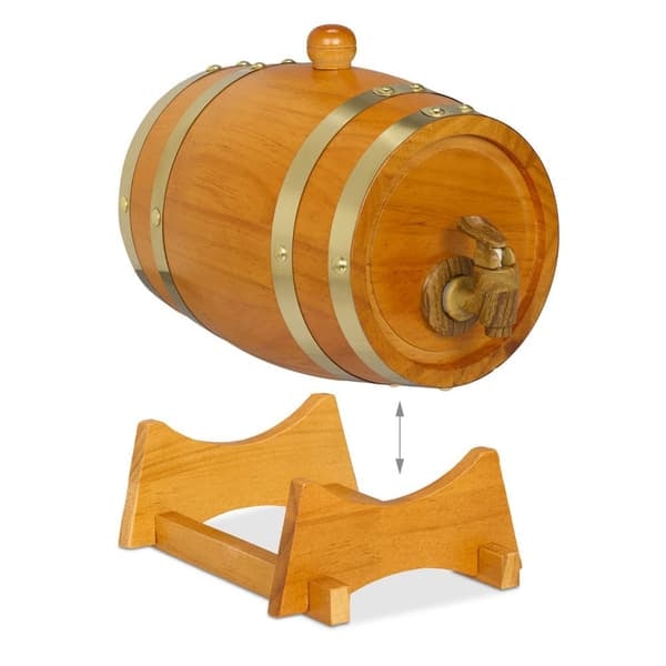 Whiskyfat i trä 1,25 l_NN