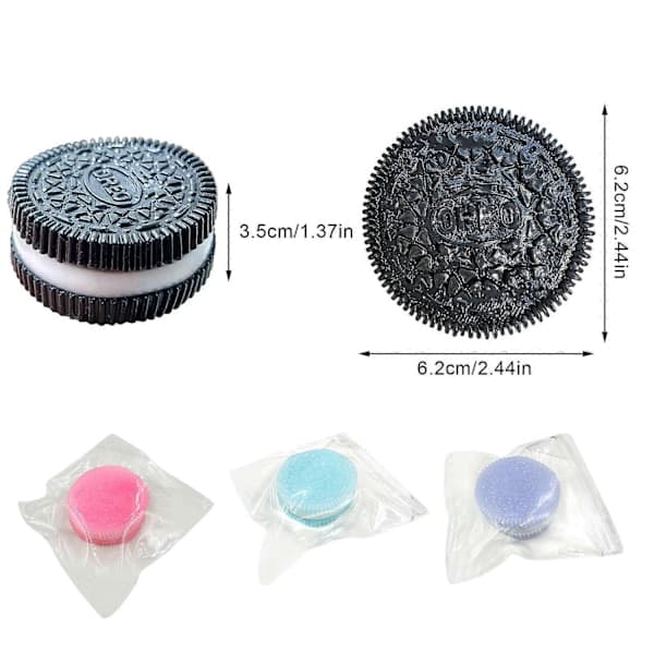 Bløde afslapningslegetøj, egnet til Oreo bløde afslapningslegetøj, superbehagelige afslapningslegetøj til ventilering Blue_ NN