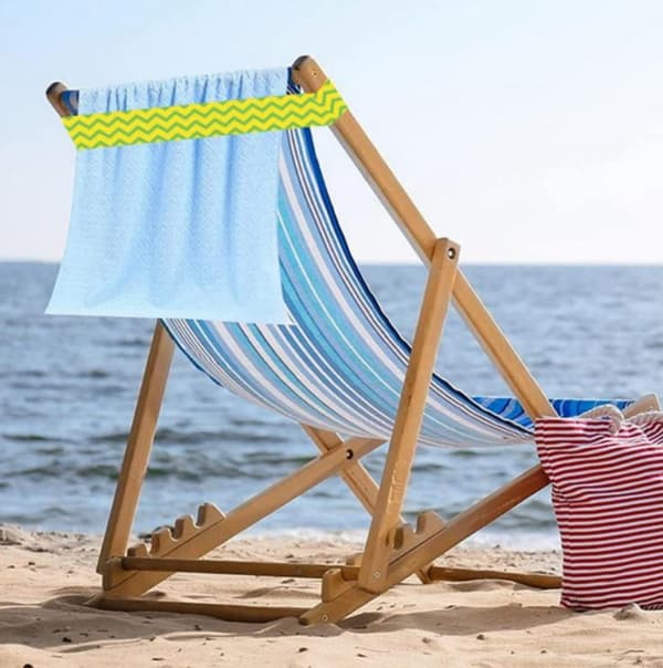 Elastiske opbevaringsstropper, vaskbare polyesterlatex-bånd til dyner, tøj og strandstolehåndklæder, 5-pak, S 5 x 30 cm