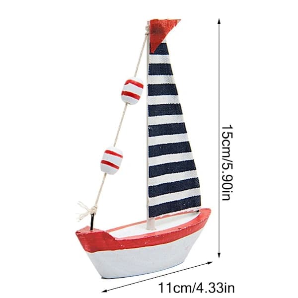 Segelbåtsmodell Seashell Skeppsmodell 1 1 1