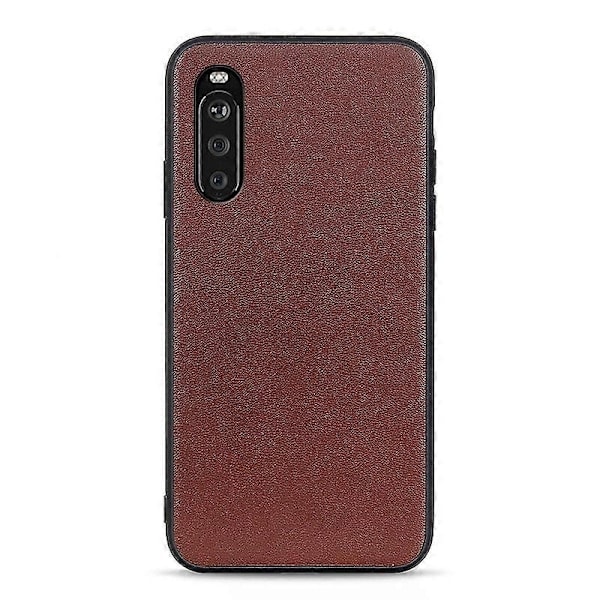 Aitoa nahkaa + PC-puhelimen takasuojakotelo Sony Xperia 10 III 5G:lle_ NN