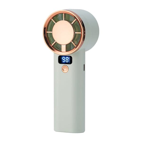 Mintgrøn håndholdt ventilator: Bærbar køling med lang batteritid Grøn