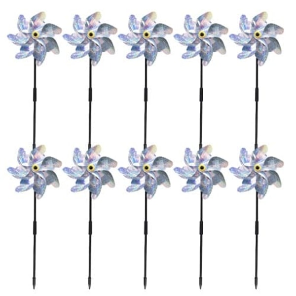 [NT] Vindsnurror / Reflekterande Fågelskrämmor 10-pack