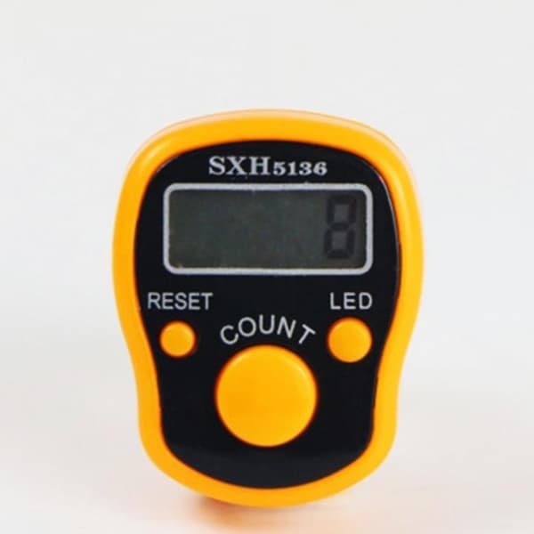 {NT} Elektronisk fingerräknare med LED-display