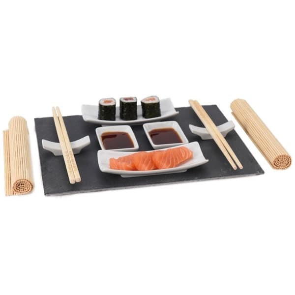 Sushisæt til to med 13 tilbehør - Perfekt gave_NN