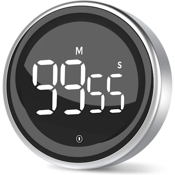Køkkentimer Digital Timer med Stopursfunktion og Nedtælling