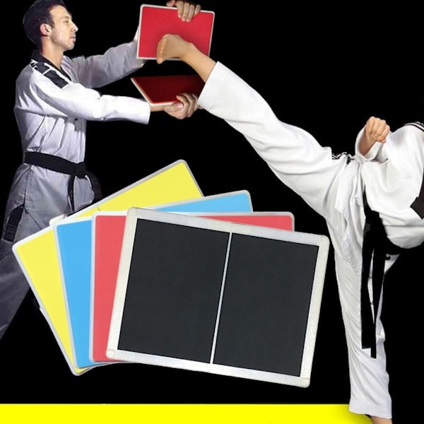 31x23cm Kampsportsbrädor Taekwondo Karate Bräda Återanvändbar skumplastdyna för professionell träningsutrustning 10mm_ NN