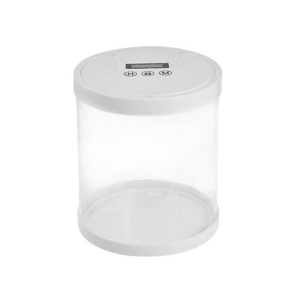 Elektronisk tidslås boks Timerlåsbeholder Multi Time Lock Box Bin for leker Mobil Phon-jie