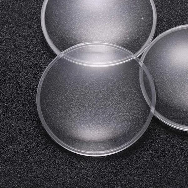 20 stk. plast PMMA linse optisk 3D linse bikonveks linse