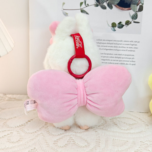 /NC/Vaatteet Vain Generation Labubu Vaatteet Riipus Labubu Enkeli Rusetti Nuket Sarjakuva Lelu Tyyli Vaatetus Lumimies Vaatetus 4(Black wings,No dolls)
