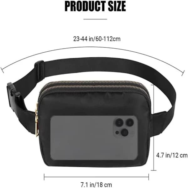 Vyölaukut Fanny Pack PUNAINEN punainen