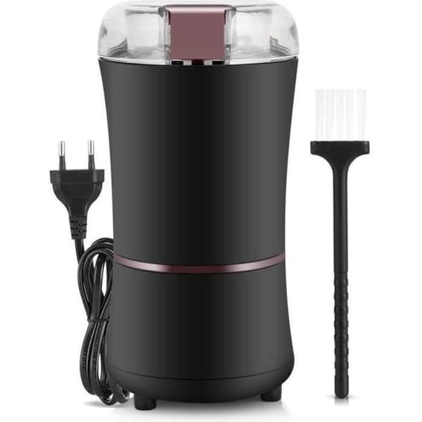 {NT}Elektrisk kaffekværn - Kaffebønne krydderikværn - Sort - 400W
