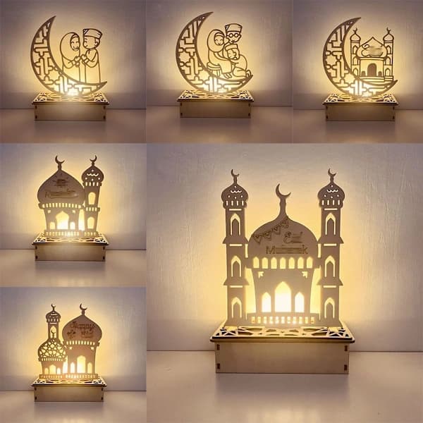Eid Mubarak Dekorationer Ramadan Dekoration D D