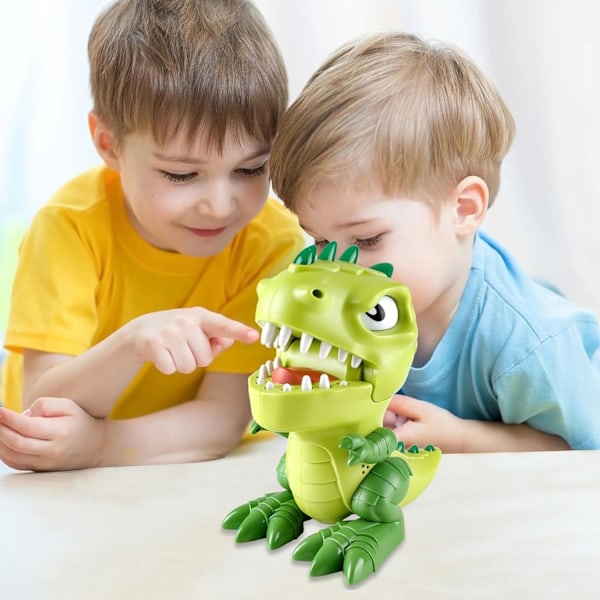 Klassinen perhepeli Dinosauruksen suu pureva sormipeli Vanhempi-lapsi interaktiivinen lelu aikuisille ja lapsille