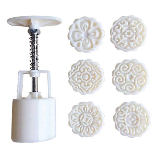 Månkakform 50g Set Handpress Dessert DIY Baktillbehör Present