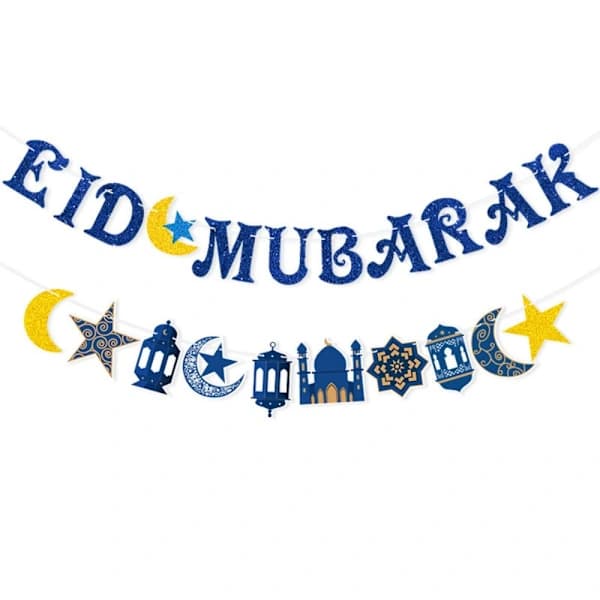 Ramadan Kareem Banner Eid Mubarak Dekorasjon A A