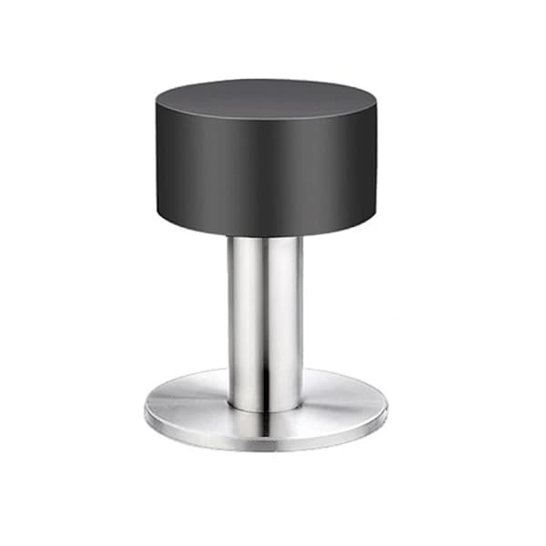 Dørstopper Gummistopper SORT 60MM Sort 60mm
