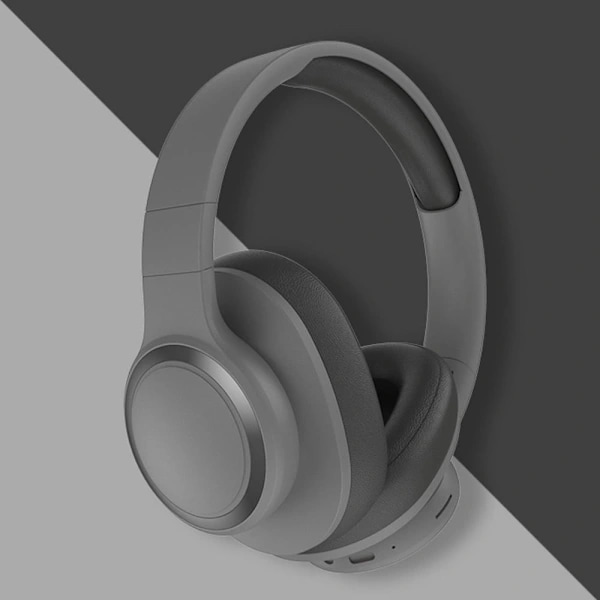 Öron Bluetooth Hörlurar Trådlöst Headset GRÅ Grå