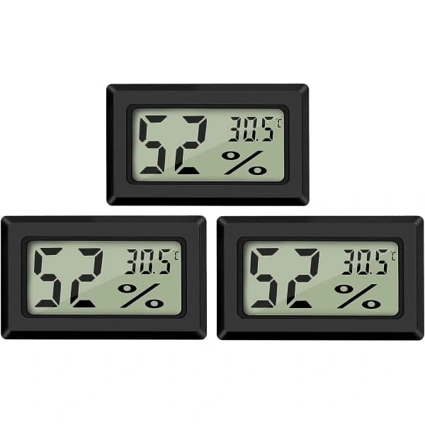 NA/Mini Digital LCD Termometer Hygrometer Temperatur Luftfugtighed