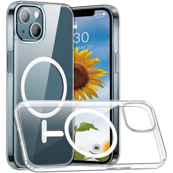 [NT] Transparent Mobilcover Kompatibelt med MagSafe-oplader til iPhone 13 Pro Max