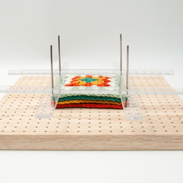 [NT] Stickblockeringsbräda Stall Kitted Sy Blockeringsmatta För Virkning Handgjord 27.5*27.5*2cm
