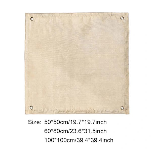 Ildfast Matte Brannsikker Grillmatte 60X80CM 60x80cm