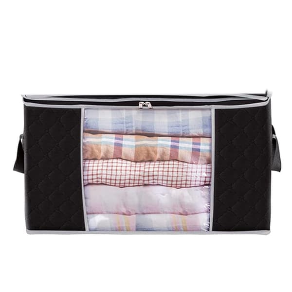 [NT] Opbevaringskasser med låg, Garderobe Quilt Opbevaringstaske