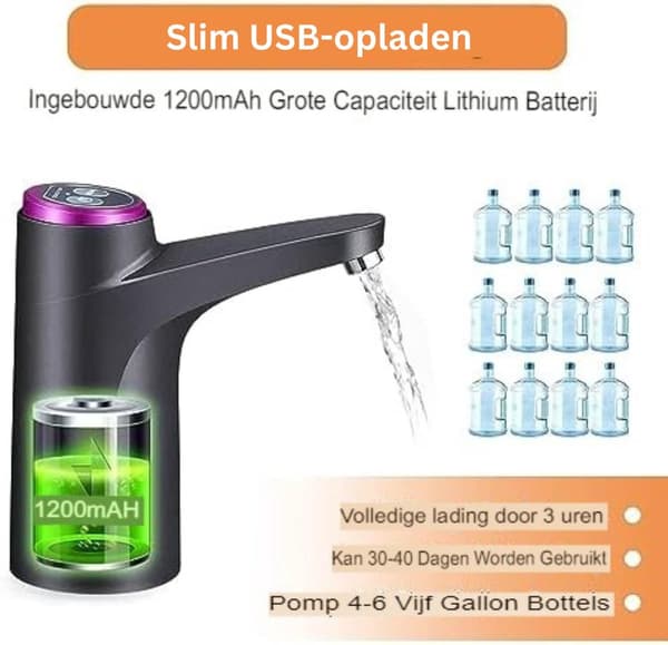 Vattendispenser - Vattenkran - Vattendispenser med kran - Automatisk vattendispenser - Elektrisk dispenser