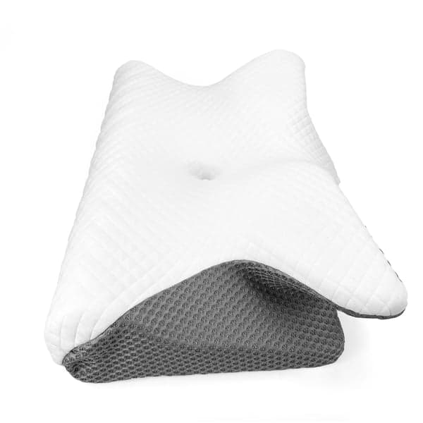 Memory Foam Nakkepute – Ortopedisk & Pustende Sommerfuglpute
