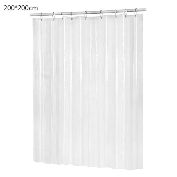 Shower Curtain PEVA Plastic Bath Accessories