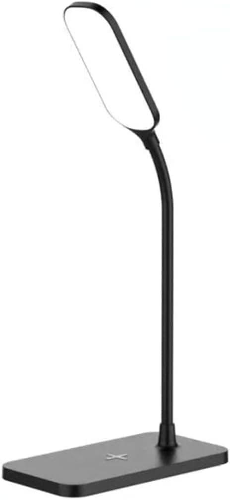 Desk Lamp/Table Lamp with Wireless Charging & USB – Dimmable Night Light LED Lamp for Bedside Table, Reading & Gaming