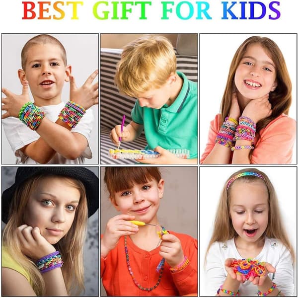1500 dele . Loom Bands Sæt 250