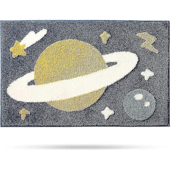 Badrumsmatta Söt Rymd Badrumsmatta (planet, 40x60 cm)