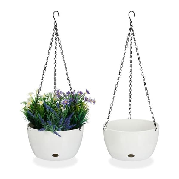 2 Hanging Baskets with Water Reservoir - L_NN