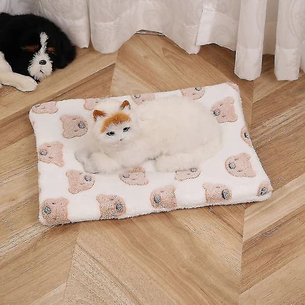 NA/Polstret sovematte for hunder og katter for høst/vinter (40*50cm)
