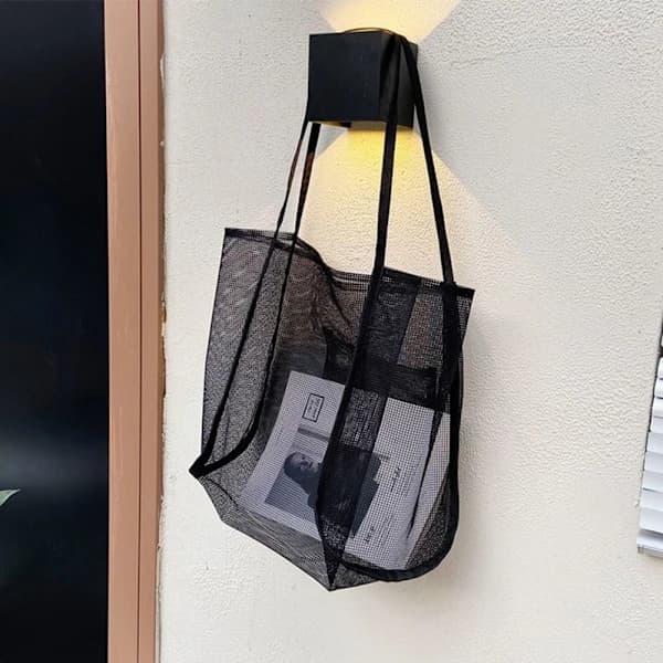 Mesh Håndveske GUL gul